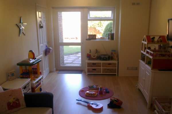 Garage conversion - This project was to convert a garage to provide a utility room and play room for young children. A small storage to the existing front of the garage p